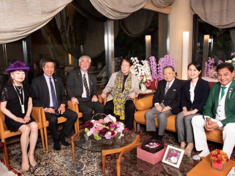 アパホテル会長との写真