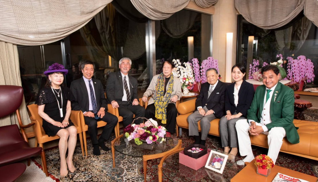 アパホテル会長との写真