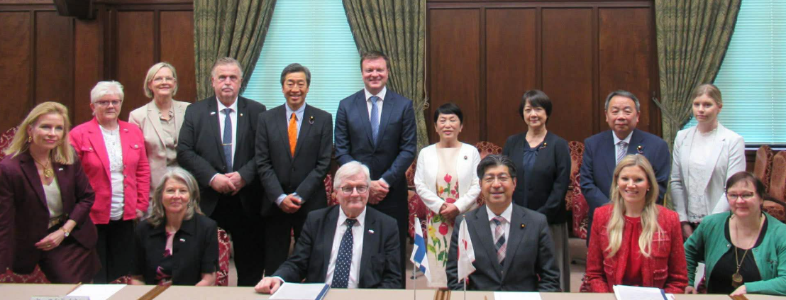 フィンランド議員団との意見交換