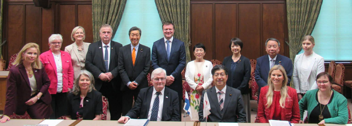 フィンランド議員団との意見交換